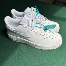 NIKE AIR FORCE 1 Triple White - фото 2