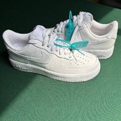 NIKE AIR FORCE 1 Triple White - фото 3