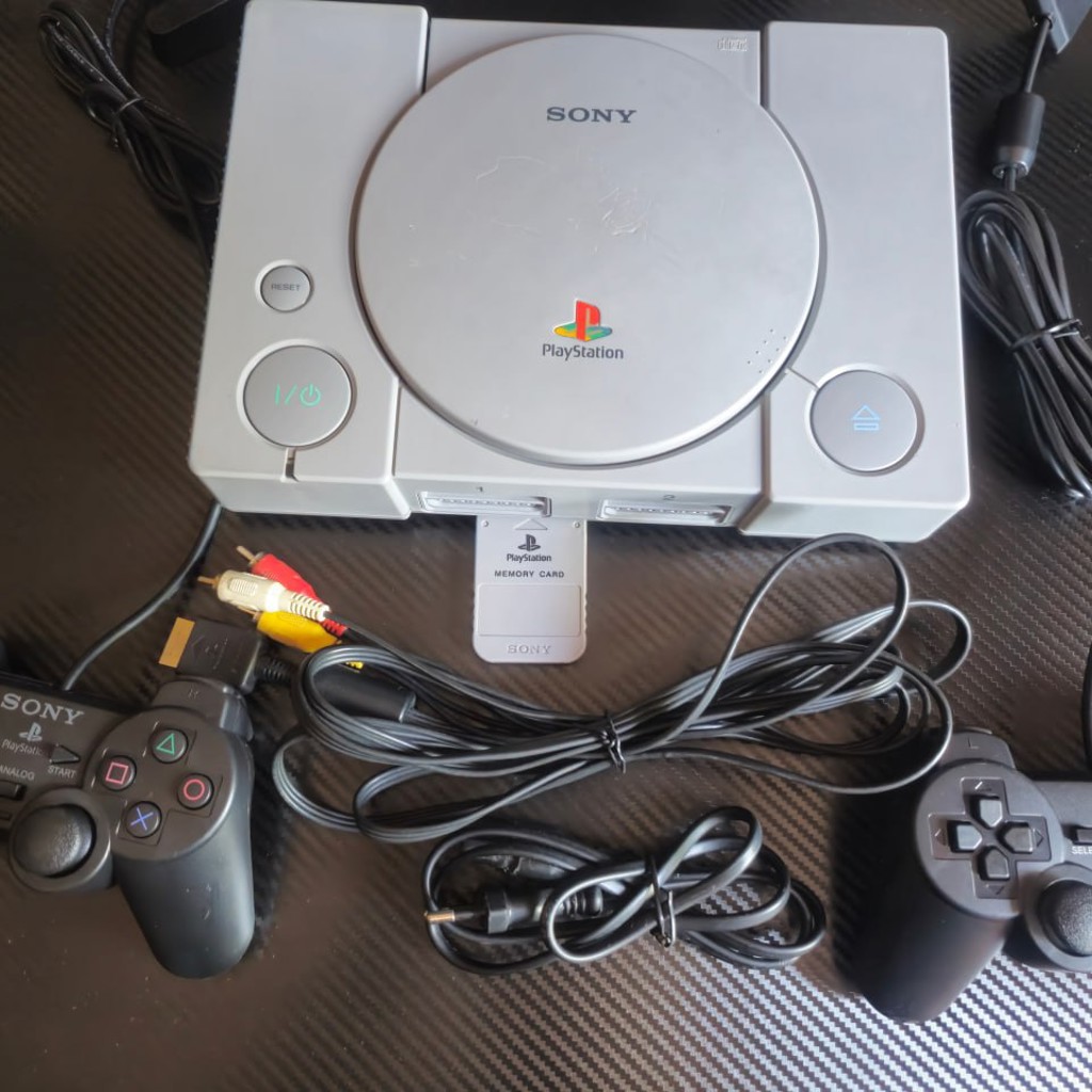 PlayStation 1 с модом MicroSD
