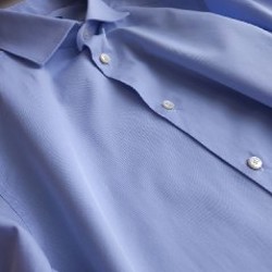 Мужская светло-голубая рубашка Zegna - фото 3