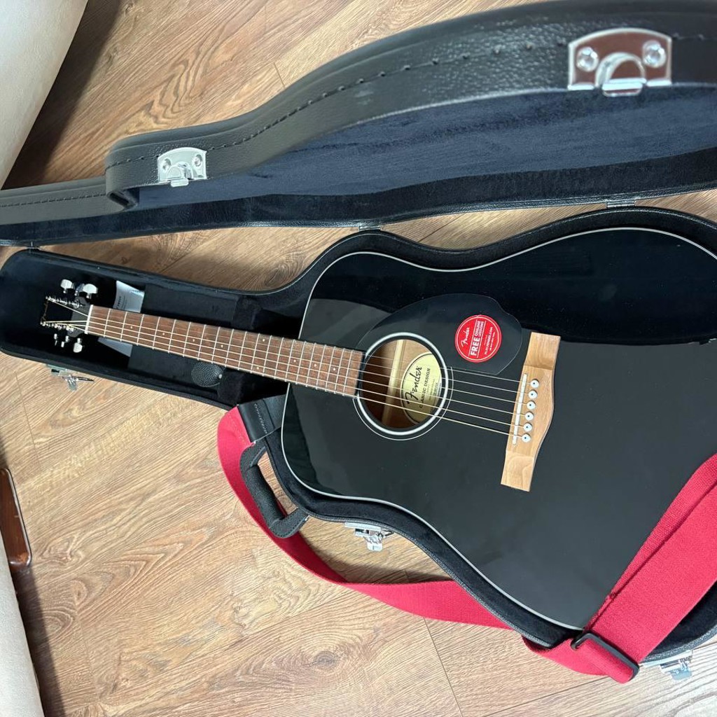 Акустическая гитара Fender CD-60 Black