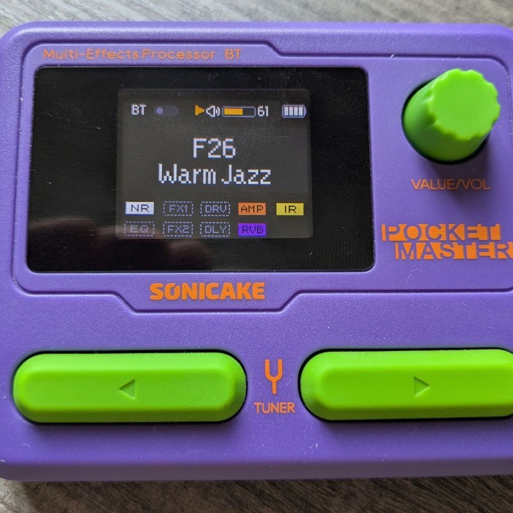 Гитарный процессор Sonicake Pocketmaster