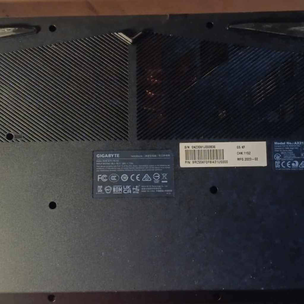 Ноутбук Gigabyte G5 KF