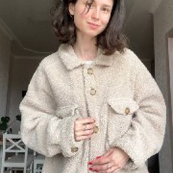 Шубка/теплая рубашка овечка - фото 1