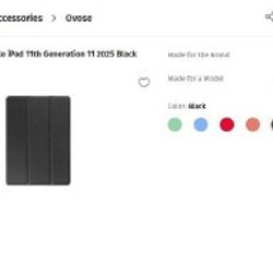 Чехол Ovose Flip Cover для Apple iPad 11th Generation 11 2025 - фото 4