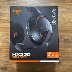 Игровые наушники Cougar HX330 Orange - фото 4