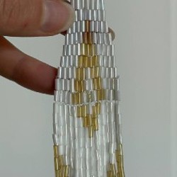 Серьги из бисера - фото 3