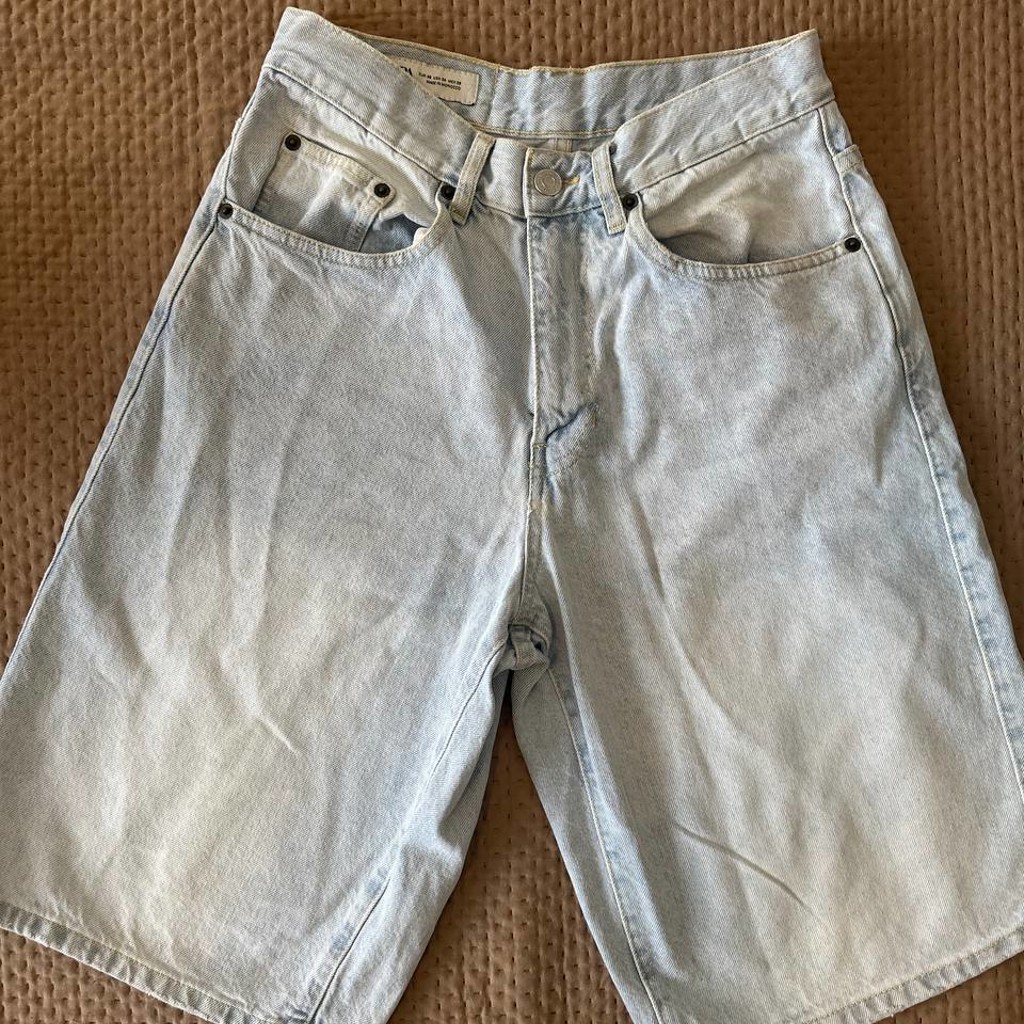 Шорты джинсовые ZARA