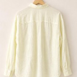 Льняная рубашка Uniqlo - фото 2