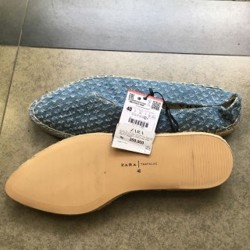 Джинсовые мюли Zara - фото 3