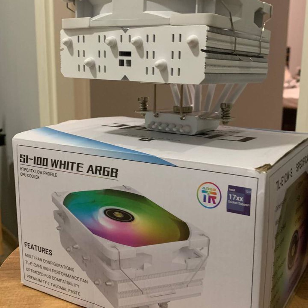 Кулер для процессора SI-100 White ARGB