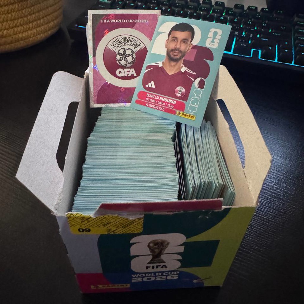 Повторки Panini World Cup 2026