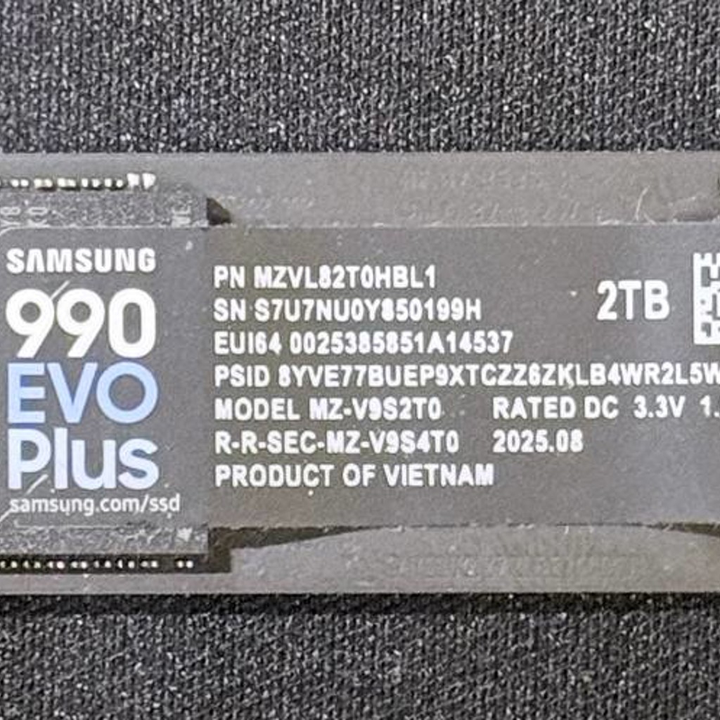 SSD Samsung 990 EVO Plus