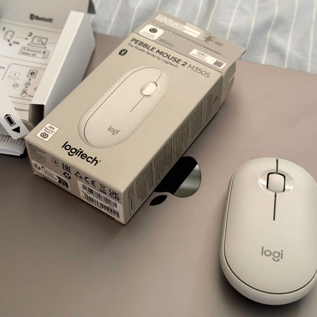 Logitech Pebble 2 M350s Wireless Mouse White