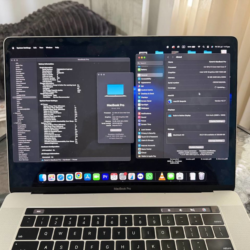 MacBook Pro 15” (2018)
