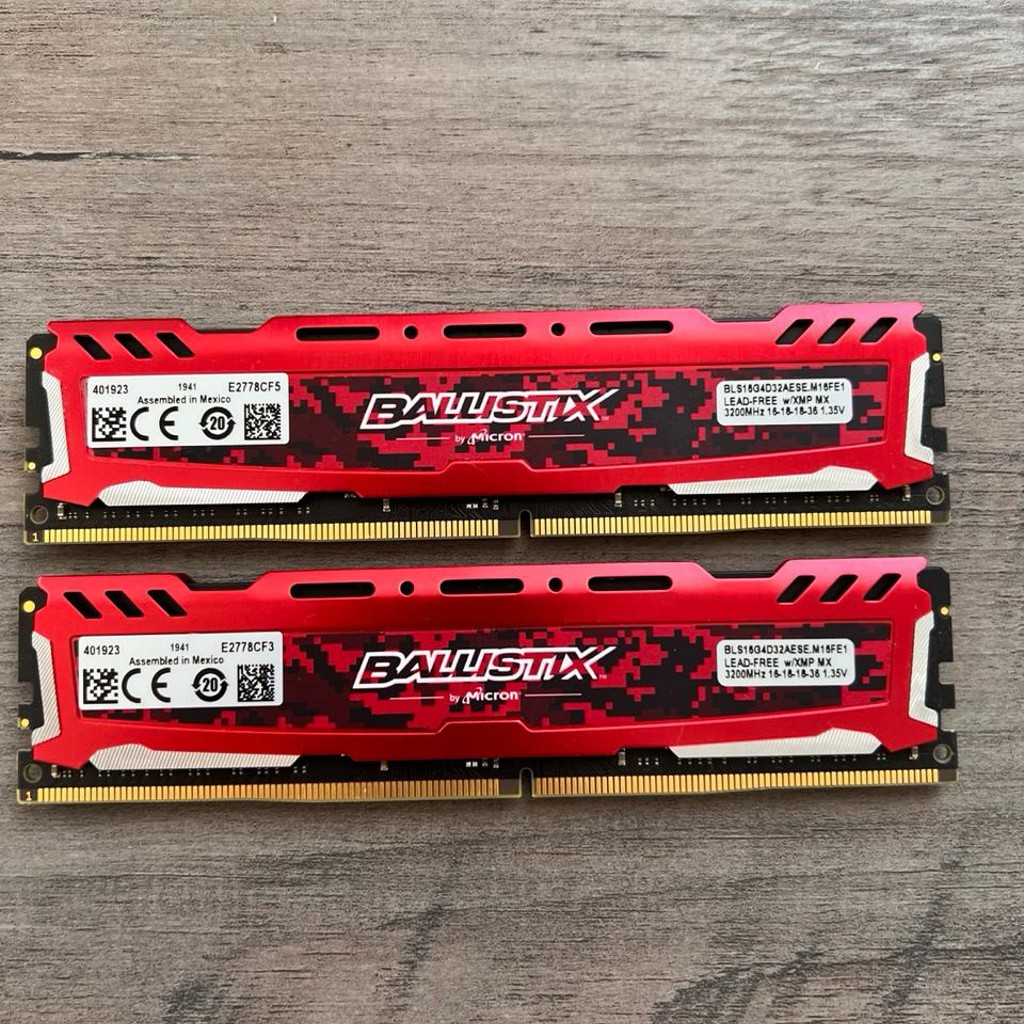 Комплект оперативной памяти Crucial Ballistix
