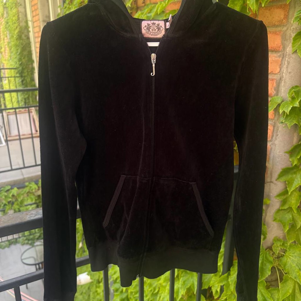 Велюровое худи Juicy Couture