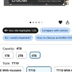 Crucial M.2 NVMe SSD 4 TB - фото 2