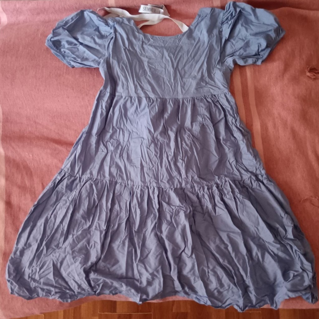 Черное базовое платье H&M