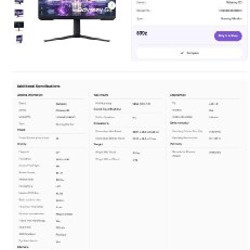 Монитор Samsung 24 Odyssey G3 - фото 3