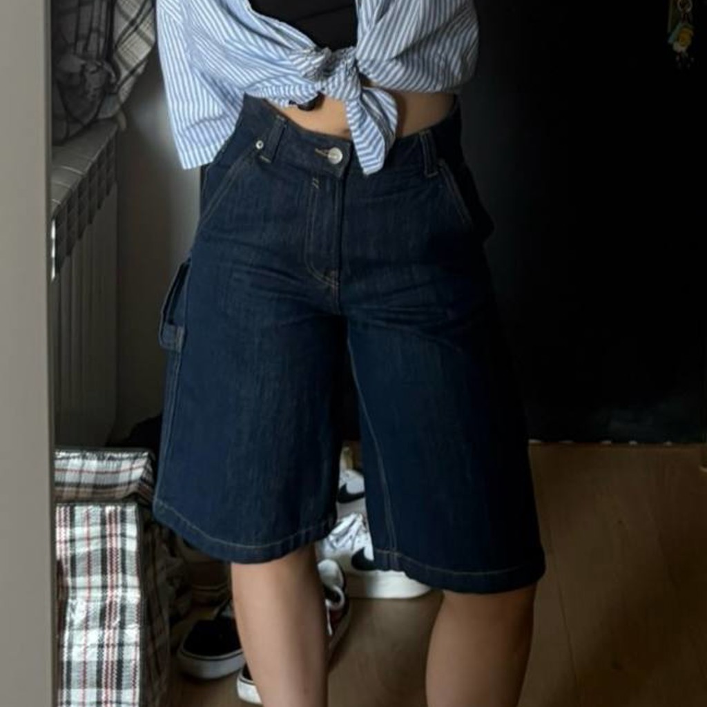 Шорты джинсовые Pull&Bear