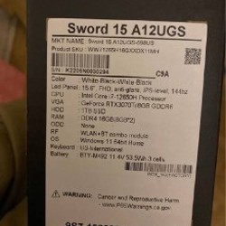 Ноутбук MSI Sword 15 A12UGC - фото 4
