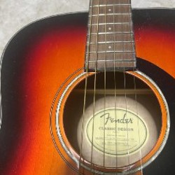 Акустическая гитара Fender CC-60S - фото 2