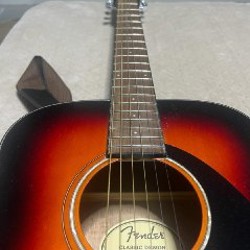 Акустическая гитара Fender CC-60S - фото 4