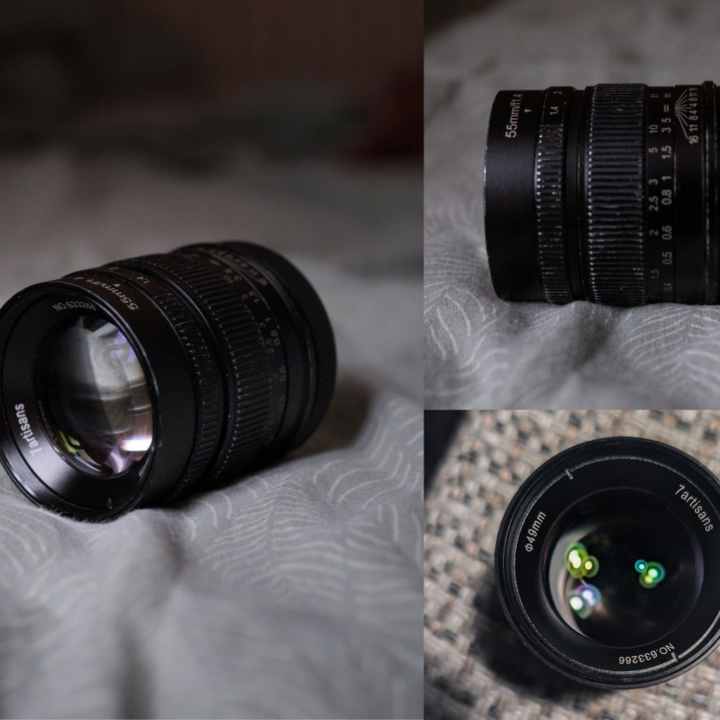 Объектив 7Artisans 55mm f/1.4