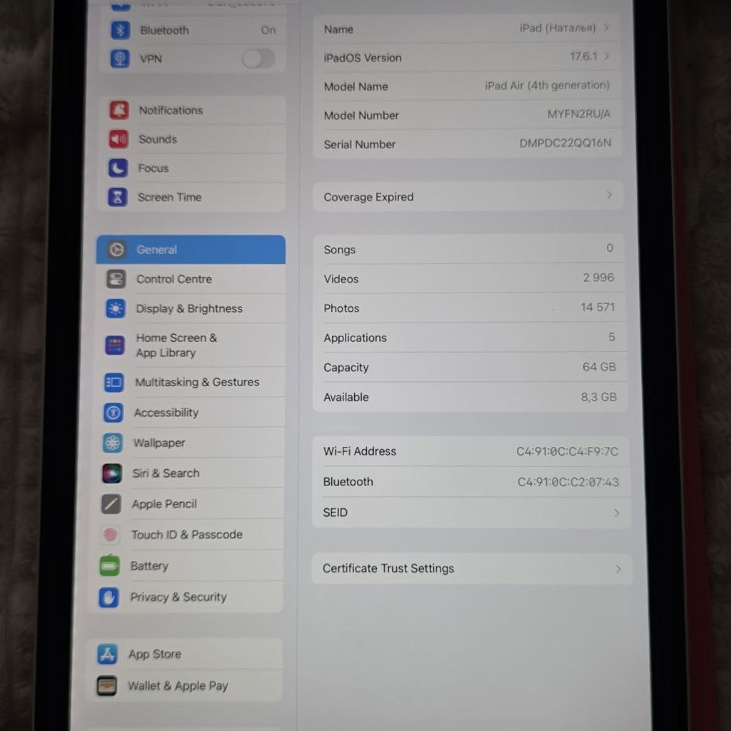 IPad Air 4
