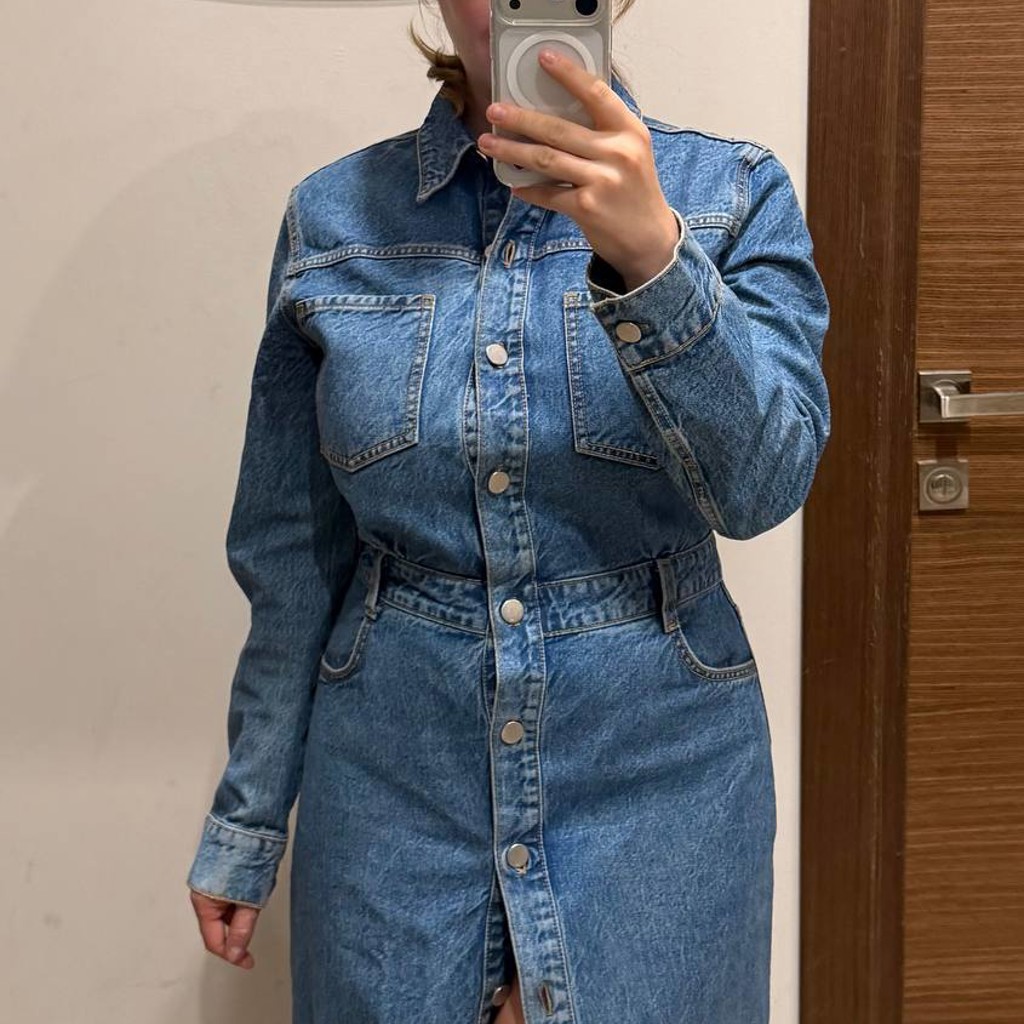Джинсовое платье Zara