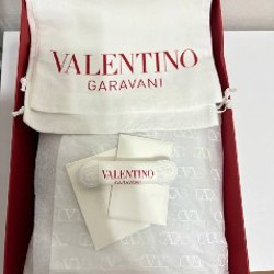 Кожаные кроссовки Valentino - фото 7