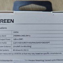Ugreen Bluetooth 5.3 - фото 2