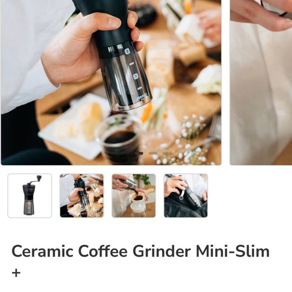 Ручная кофемолка Hario Mini Slim