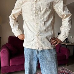 Футболка поло молочная H&M - фото 5