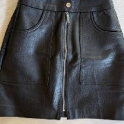 Юбка кожаная - фото 3