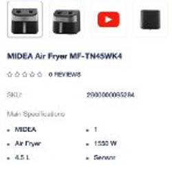 Аэрогриль Midea - фото 3
