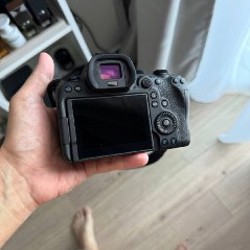Canon R6 Mark II с объективом - фото 2