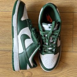 Nike Dunk Low Green/White - фото 2