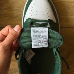 Nike Dunk Low Green/White - фото 3