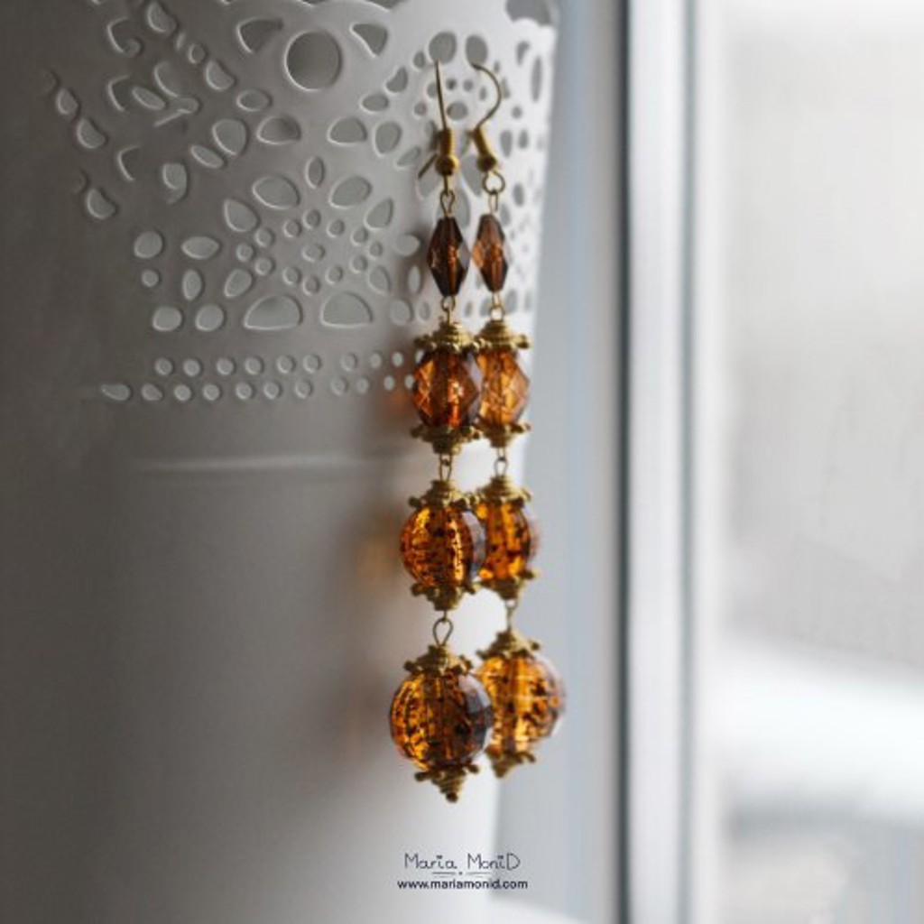 Серьги 'Amber'