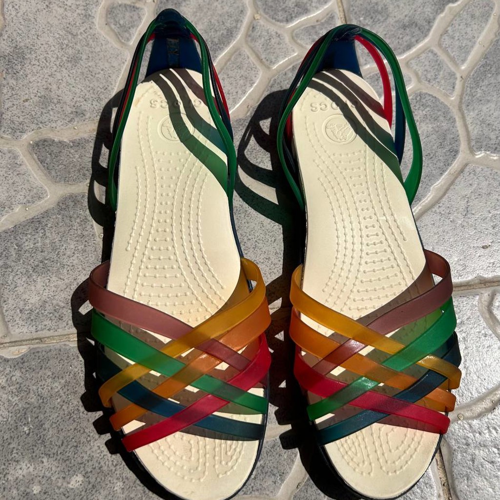 Женские сандалии-балетки Crocs Huarache Flat
