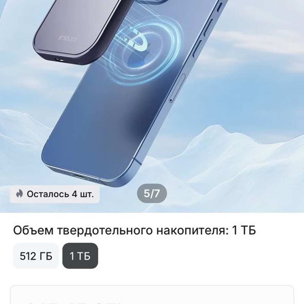 SSD на 1ТБ