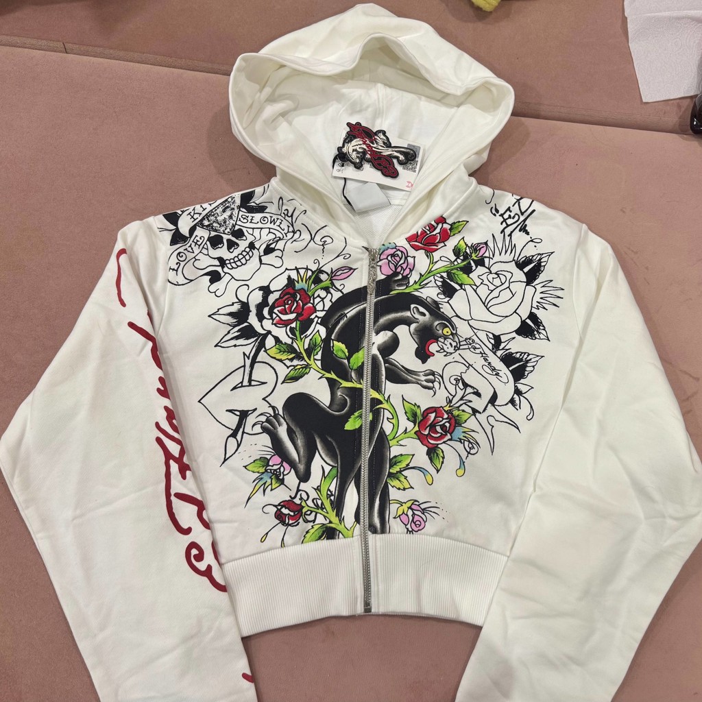 Толстовка Ed Hardy x Bershka