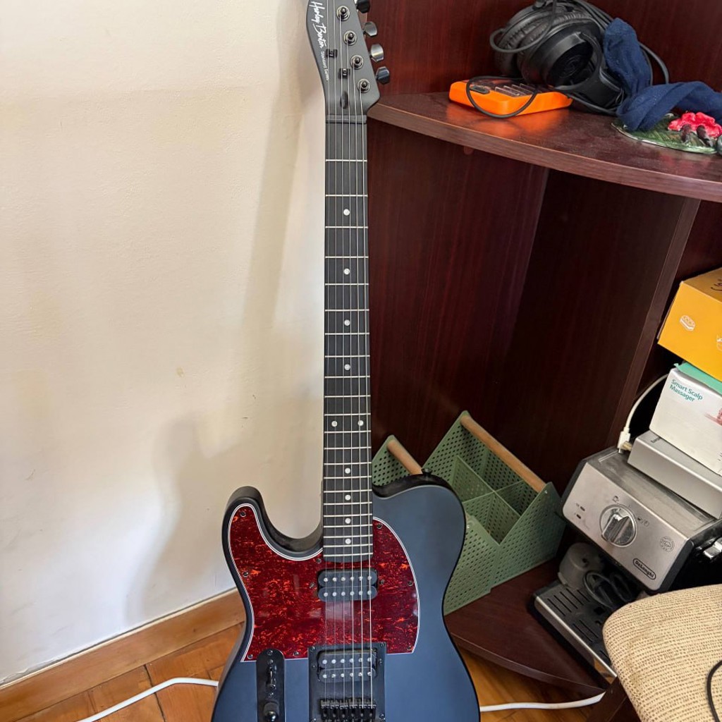Электрогитара Harley Benton TE-20HH LH SBK