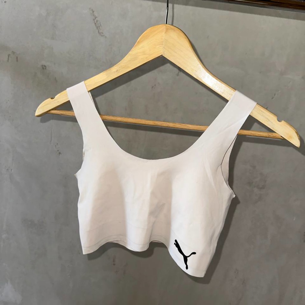 Белый топ Puma