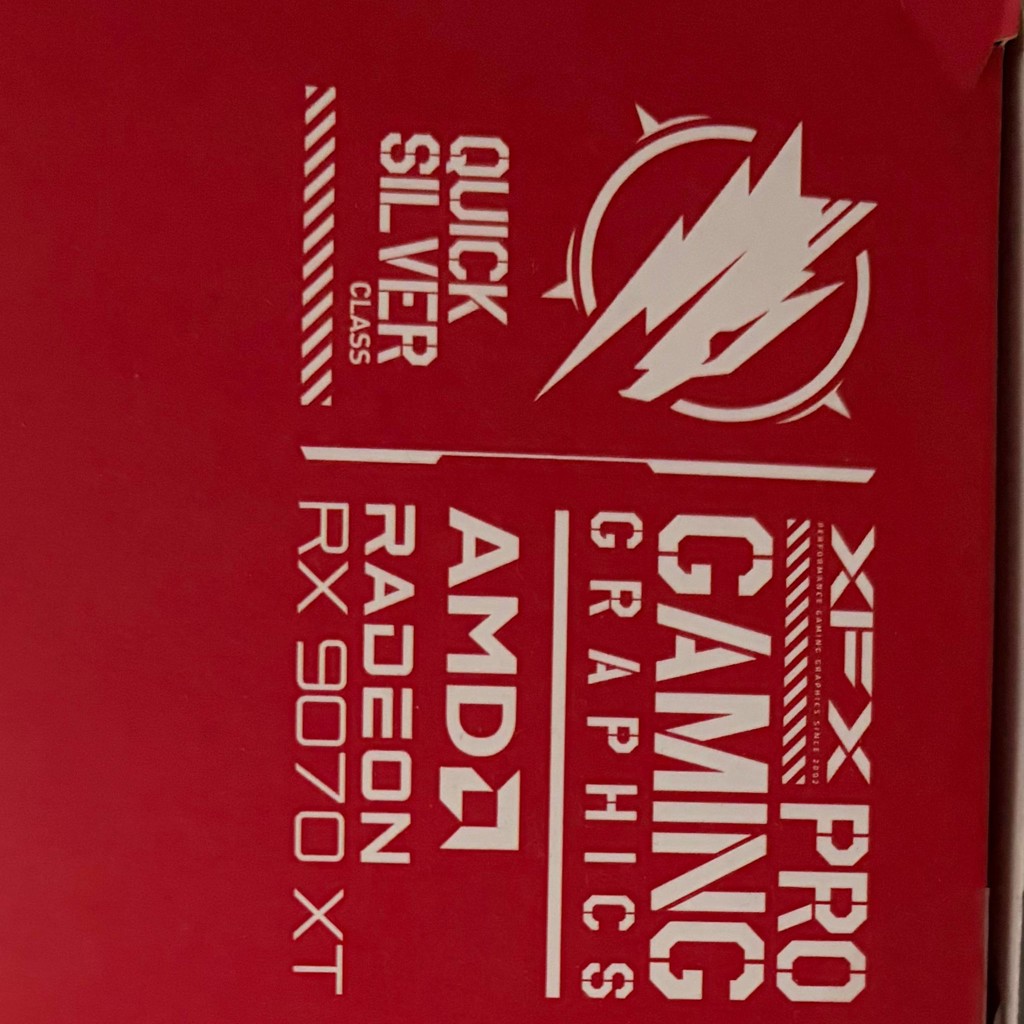 XFX Quicksilver AMD Radeon RX 9070 XT