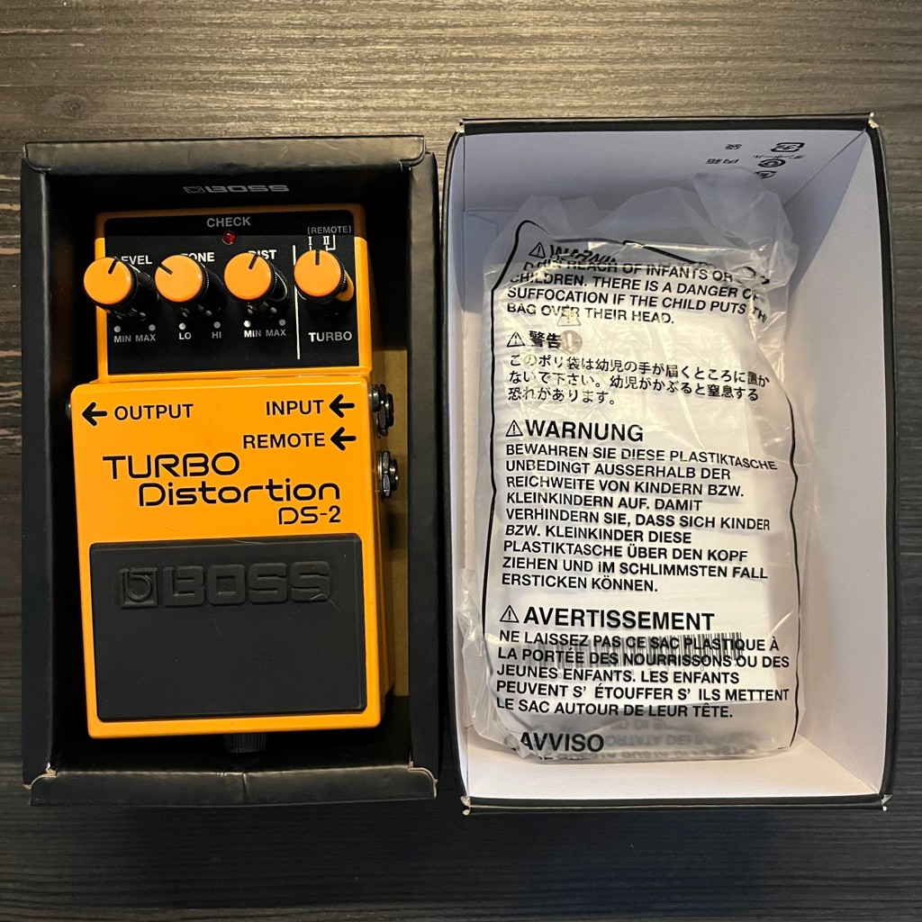 Гитарная педаль Boss DS-2 Turbo Distortion