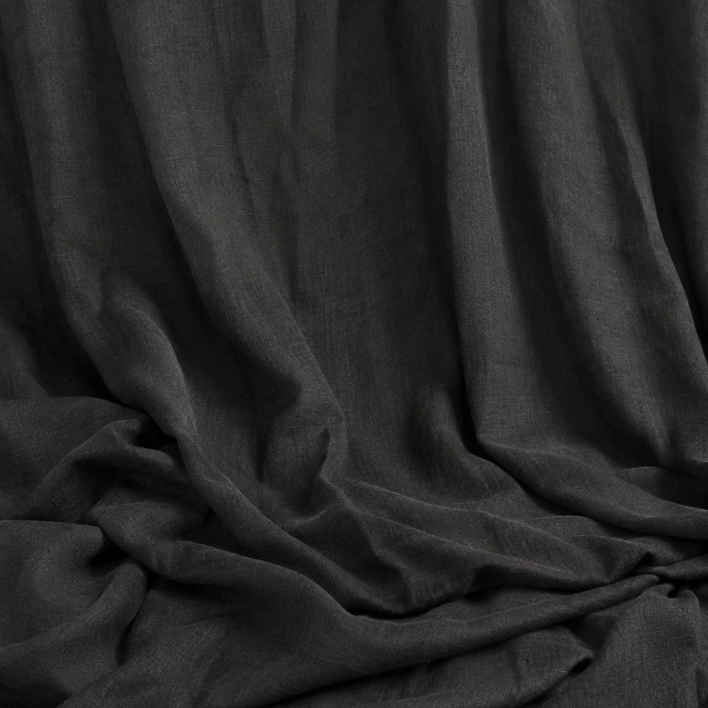 Лён графитного цвета