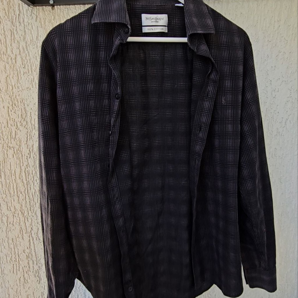 Винтажная рубашка Yves Saint Laurent 90s–00s